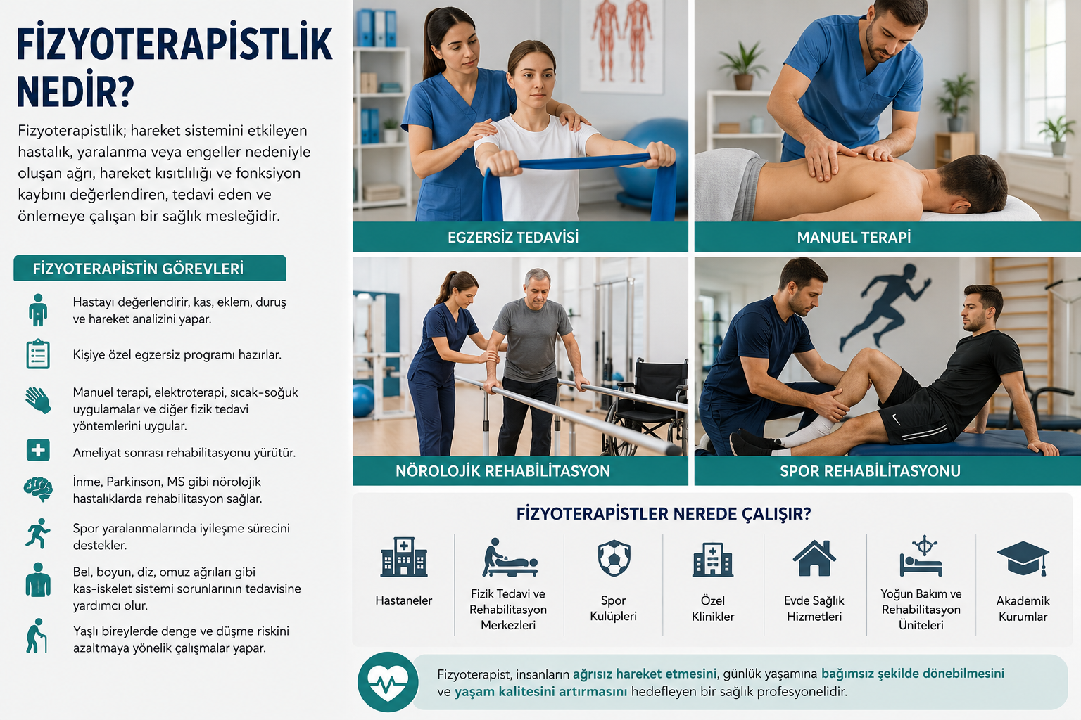 Fizyoterapistlik nedir?